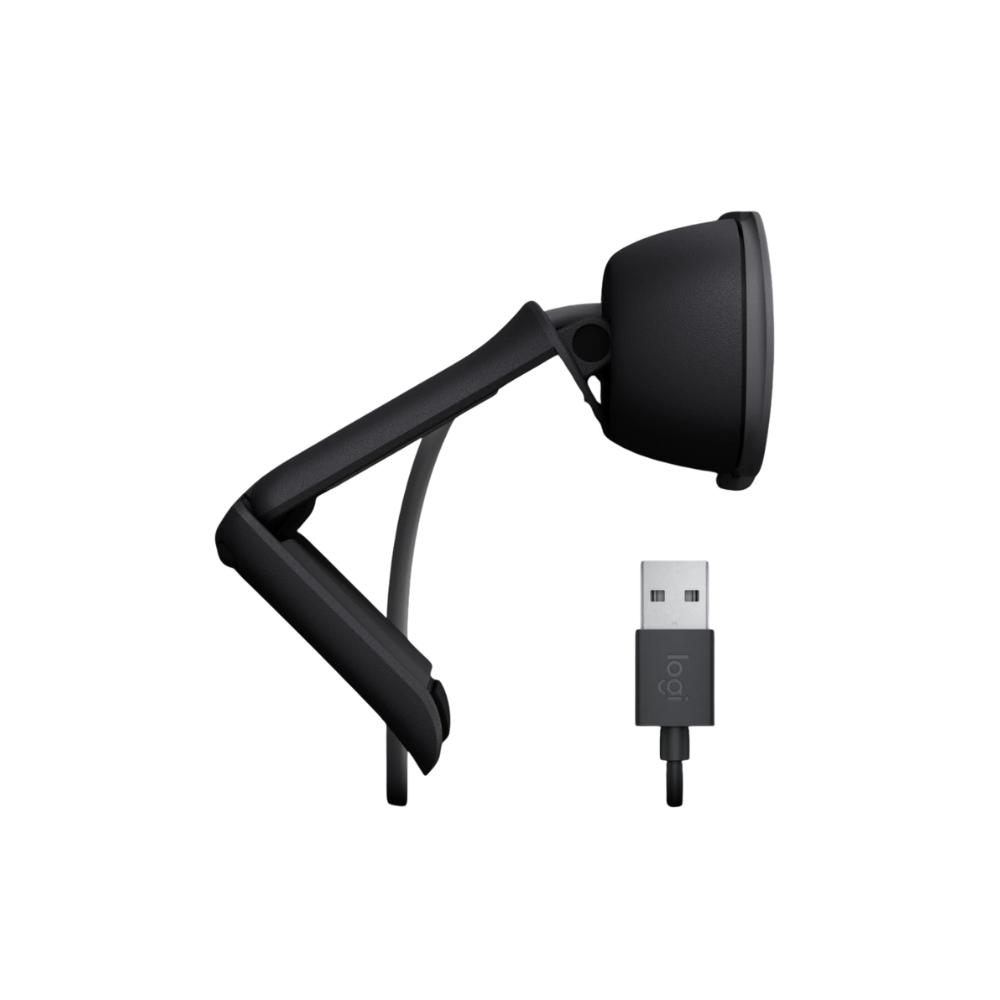 Web Cam Logitech BRIO 100 FHD graphite - Imagen 2