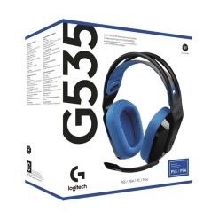 Auricular Wir c/Micrófono Logitech G535 Black PC/PS4/PS5/MAC