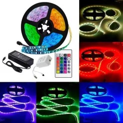 Tira luz led RGB 5050 Kit 5mts