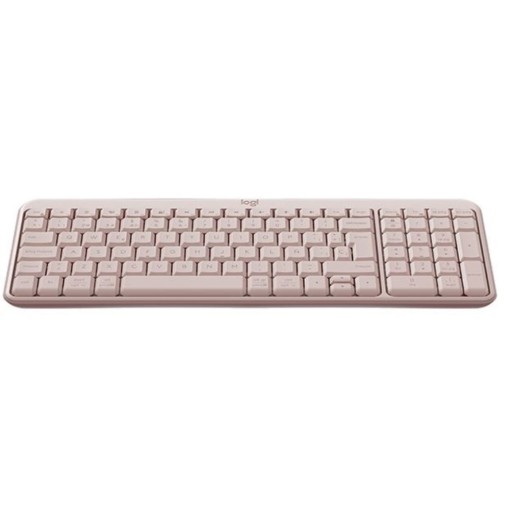 Teclado Logitech Bluetooth K250 Pebble Rose - Imagen 2