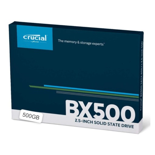 Disco Solido SSD SATA Cucial 500GB