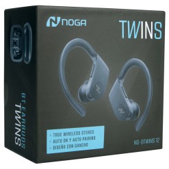 Auricular inalámbrico  Noga NG-BTWINS 12