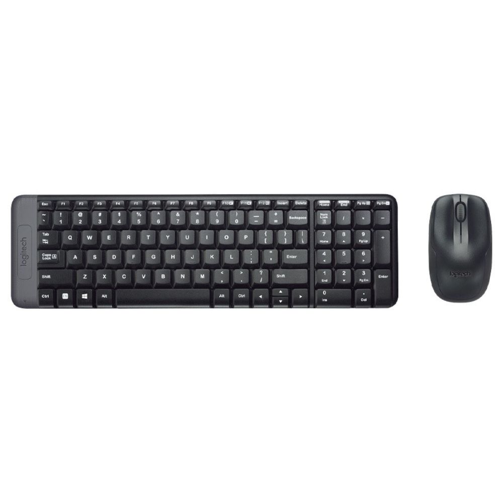 Teclado y Mouse Inalámbrico Logitech MK220