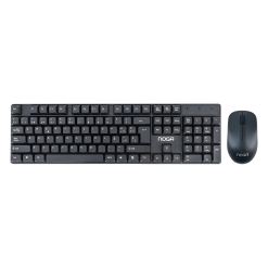 Kit Teclado Y Mouse Inalámbrico Noga Ng-s5550 Negro