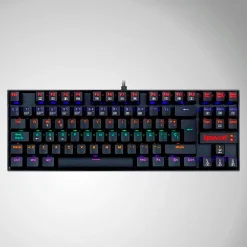 Teclado Redragon Kumara K552 Rainbow Negro