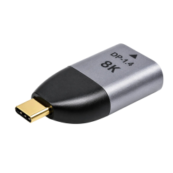 Adaptador Tipo C Macho a DisplayPort 1.4 Hembra 8K