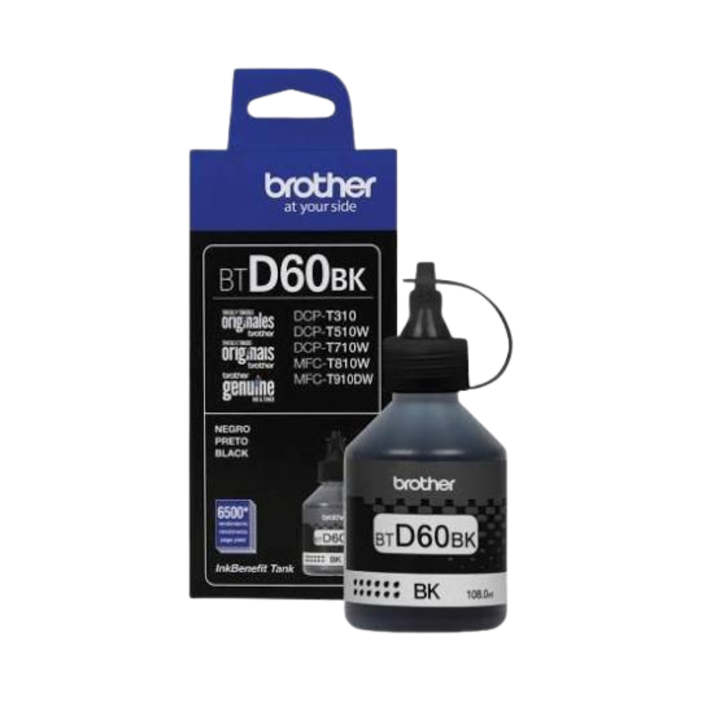 Cartucho original para Brother D60 negro