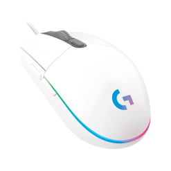 Mouse usb Logitech G203 blanco