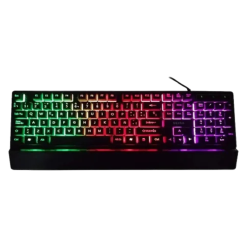 Teclado Seisa DN-D502 Semimecánico  RGB