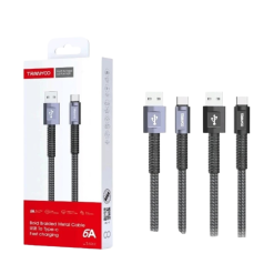Cable USB a tipo C 6A Tranyoo