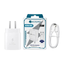 Cargador C-C Kosmo 25W carga rápida